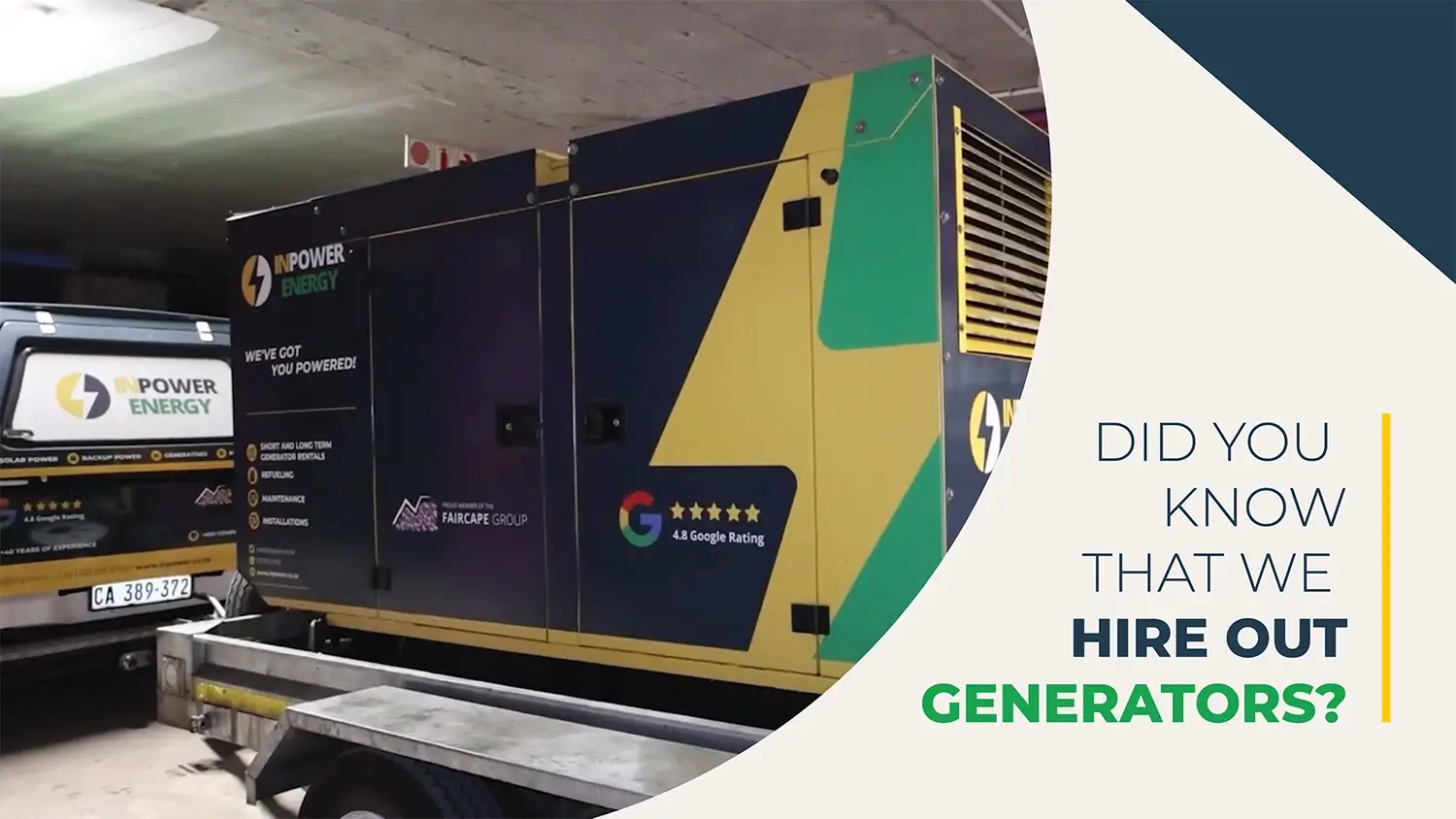 Why Hiring a Generator Makes Smart Business Sense | InPower Energy | Faircape Group